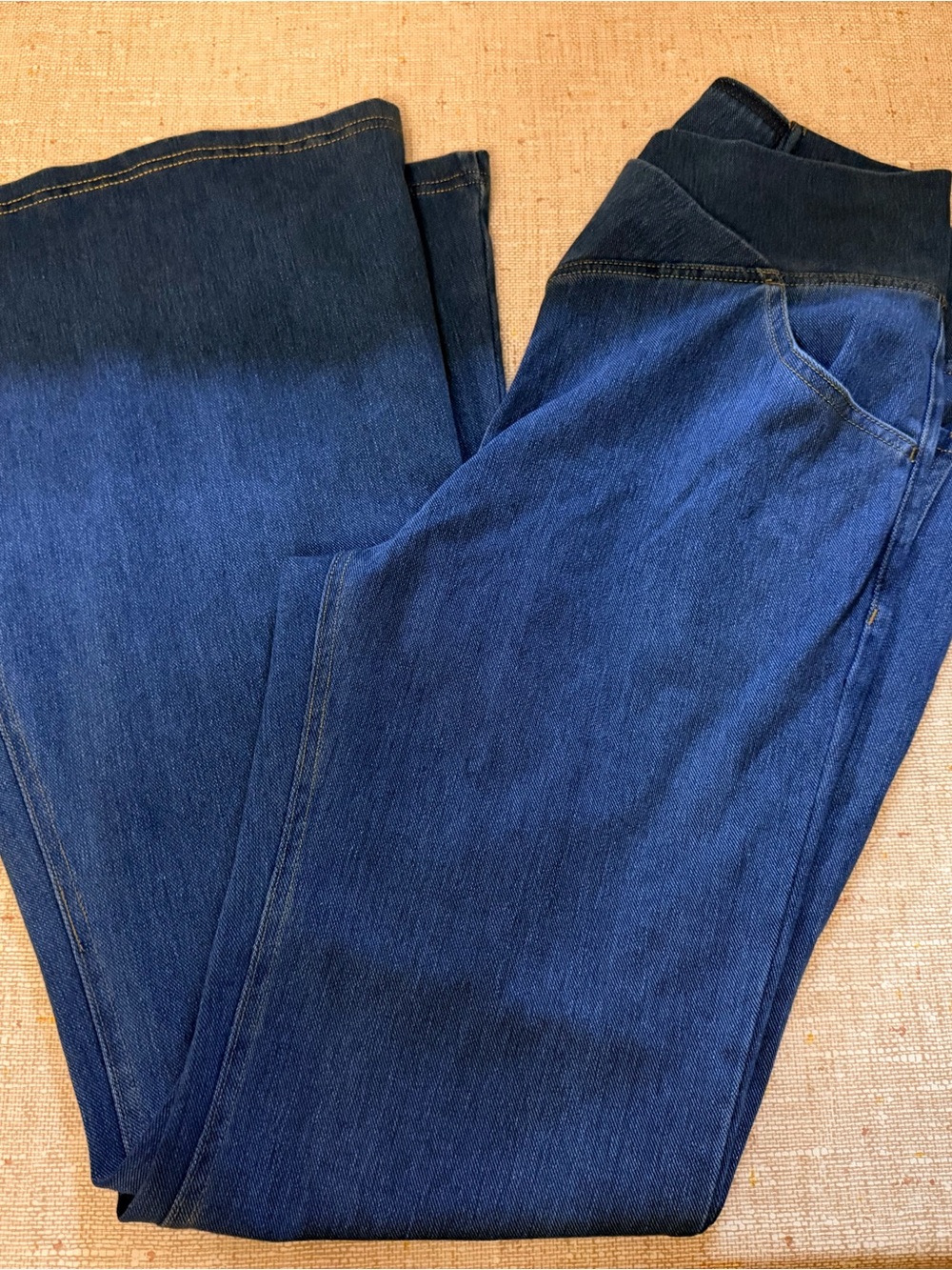 HALARA Navy Blue Flare Jeans